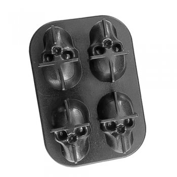 10827- FORMA DE GELO SKULL
