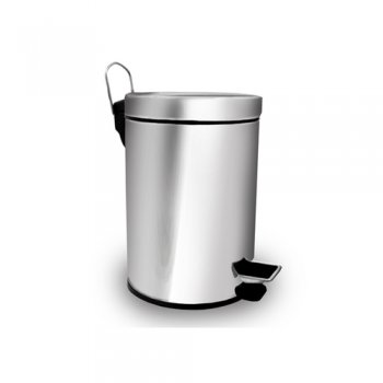 3501-3-LIXEIRA INOX C/PEDAL (3L)