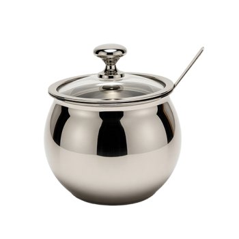 10626- AÇUCAREIRO LUX C/COLHER 8CM