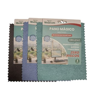 10979- PANO MÁGICO P/LIMPEZA 18X22CM