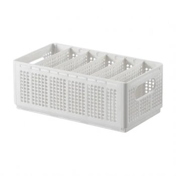 11313- CESTO DOBRAVEL 6 DIV 30X17X12