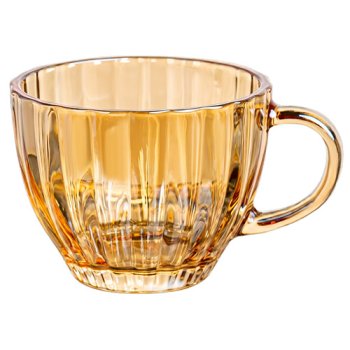 89088- CJ XÍCARAS OXFORD ÂMBAR 100ML