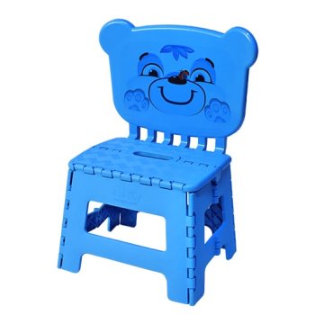 BANQUETA INFANTIL DOBRAVEL C ENCOSTO - AZUL LABEL