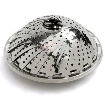 6265-CESTO DE COZINHAR A VAPOR INOX 25CM