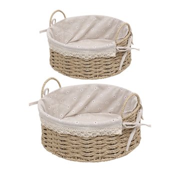 10767- CJ DE CESTAS REDONDAS SPRING DAY