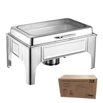 11689- RECHAUD BUFFET C/VISOR 1/1