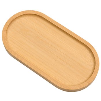 11773- BANDEJA OVAL BAMBU P 23X11X1,5
