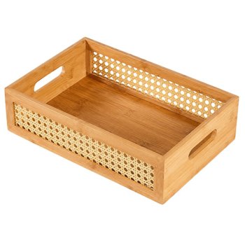 11788- ORGANIZADORA DE BAMBU 40X28X9