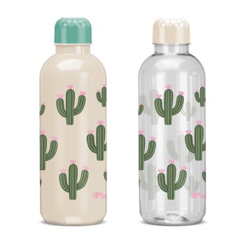 SQUEEZE PET REFIL CACTOS 600ML (12UN)