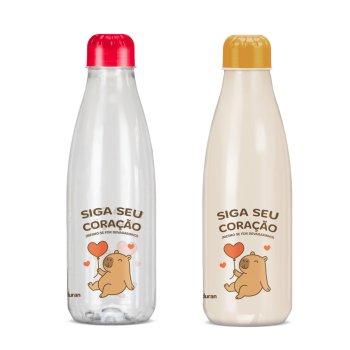 SQUEEZE PET PARIS CAPIVARA 600ML (12UN)