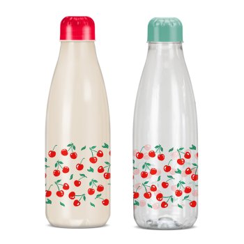 SQUEEZE PET PARIS CEREJA 600ML (12UN)