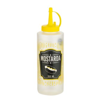 BISNAGA DEC.P/MOSTARDA 350ML (30UN)