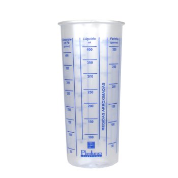 COPO GRADUADO 450ML (30UN) - Azul