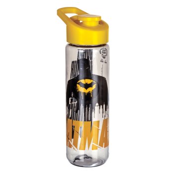 SQUEEZE PET BATMAN (SH) TRANSLUCIDA 700ML (12UN)