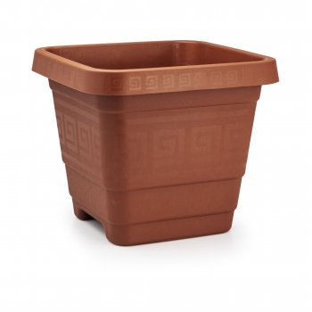 VASO QUADRADO EG 29 L - TERRA COTA