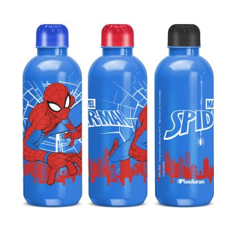 SQUEEZE PET REFIL SPIDERMAN 600ML (12UN)