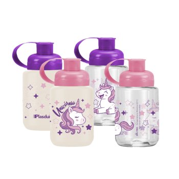 SQUEEZE PET UNICÓRNIO 330ML (12UN)