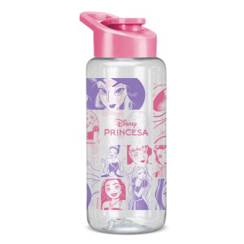 SQUEEZE BODY PRINCESAS PET TRANSLUCIDA 1,0L (12UN)