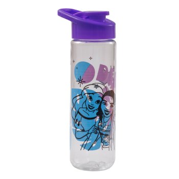 SQUEEZE PET PRINCESAS (SH) TRANSLUCIDA 700ML (12UN)