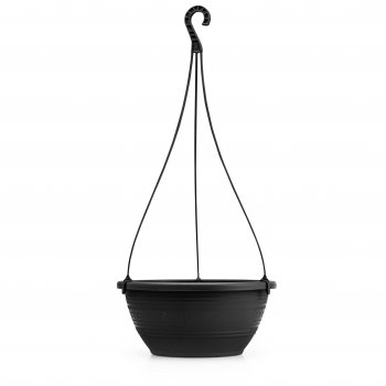 VASO REDONDO 3,5 L COM ALÇA 50 CM - PRETO