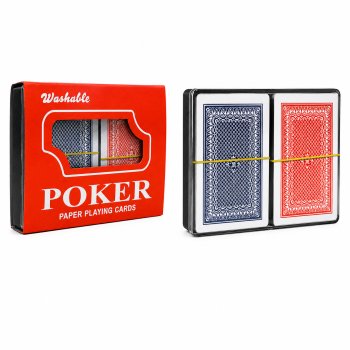 JOGO DE BARALHO EM PAPEL, DECK DUPLO