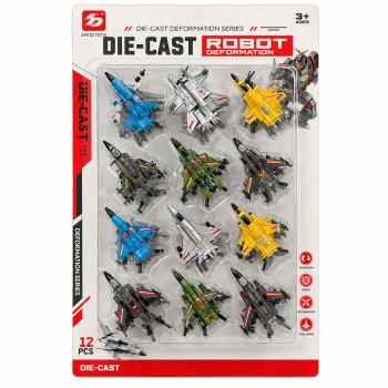 MINI AVIAO CACA FRIC 12PCS