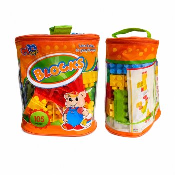 KIT BLOCO DE MONTAR 34PCS