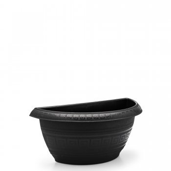 VASO 1,7 L DE PAREDE - PRETO