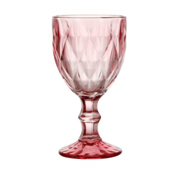 88041-TAÇA DIAMOND AMETISTA 340ML 6PÇS