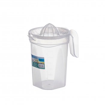 JARRA 1,8L TRANSPARENTE C/ ESPREMEDOR