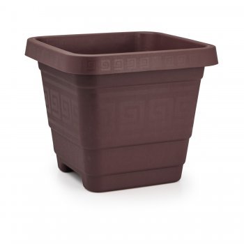 VASO QUADRADO EG 29 L - CAFÉ