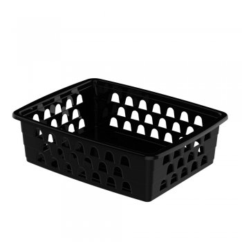 CESTO MULTIUSO G PP - PR (25 X 19,5 X 7 CM)