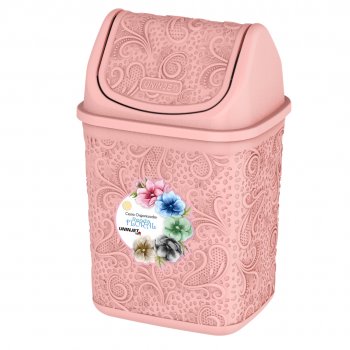 CESTO DE PIA 4,5L RENDA FLORAL PP - RS