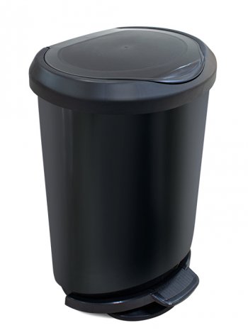 LIX. C/ PEDAL BORDA TRAVA SACO 45L - PRETA