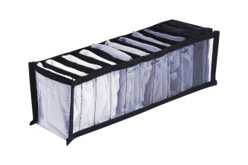 Organizador Gaveta Transparente e Preto 602