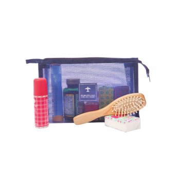 Travel Cosmetic Bag  - Azul 15x25x8