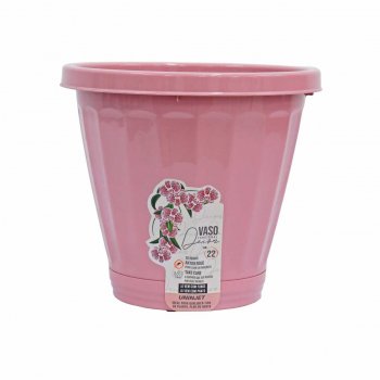 VASO N.22 C/ PRATO PP - ROSA