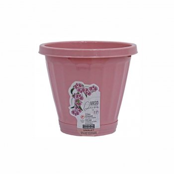 VASO N.17 C/ PRATO PP - ROSA