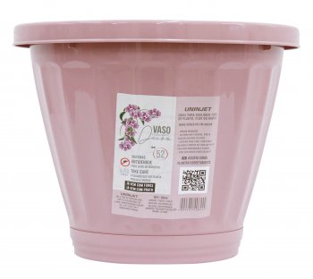 VASO Nº 52 C/ PRATO PP - ROSA