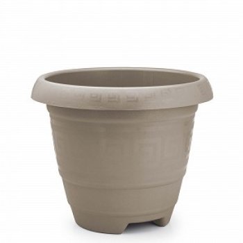 VASO REDONDO PP 650 ML - AREIA