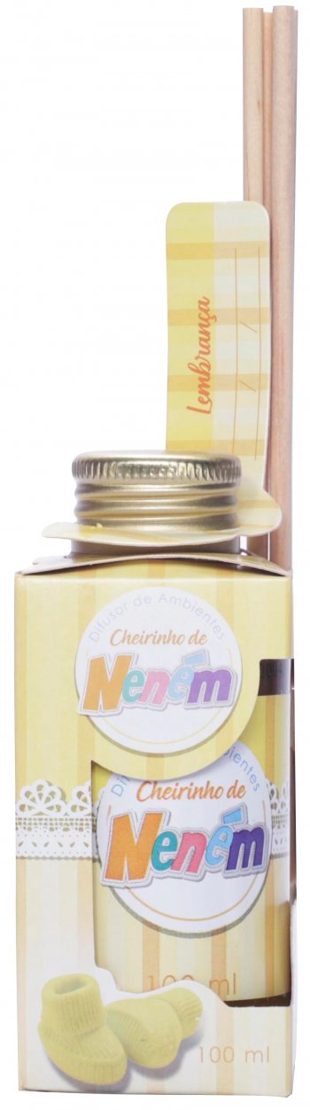 DIFUSOR CHEIRINHO DE NENEM 100ML AMARELO