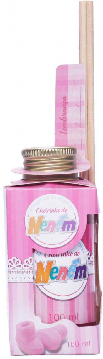 DIFUSOR CHEIRINHO DE NENEM 100ML ROSA