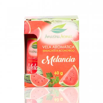 VELA PERFUMADA AMAZÔNIA AROMAS 60G MELÂNCIA