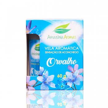 VELA PERFUMADA AMAZÔNIA AROMAS 60G ORVALHO