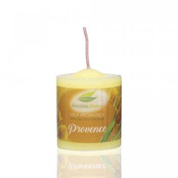 VELA PERFUMADA AMAZÔNIA AROMAS 60G VANILA