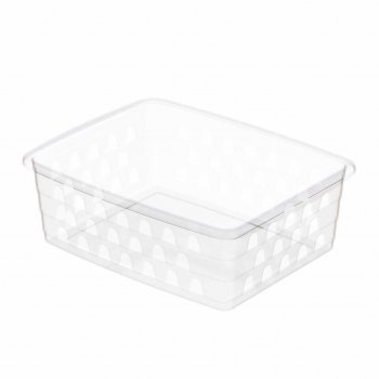 CESTO MULTIUSO G PP - TR (25 X 19,5 X 7 CM)