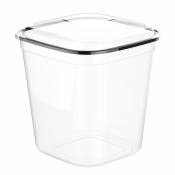 CONTAINER QUADRADO ALTO 6,6L PP - NA