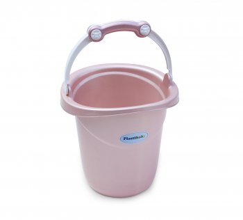 Balde Baby 11 Litros - Rosa Perolado