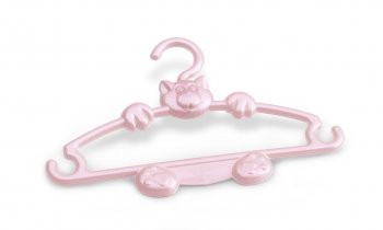 Cabide Baby Kit com 3 - Rosa Perolado