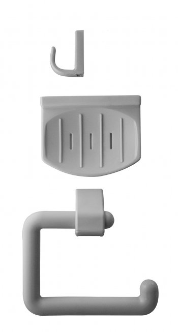 Kit de Acessórios Pratika – Cinza